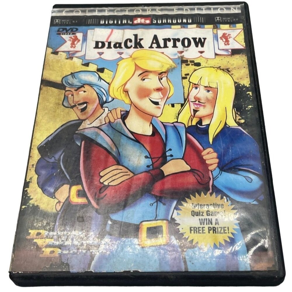 black arrow dvd English 2000 Dolby digital READ